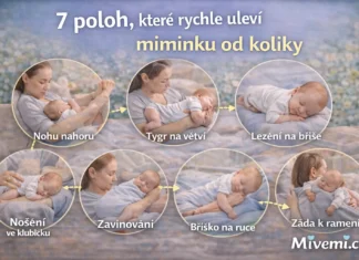 7 poloh co miminku pomohou od koliky