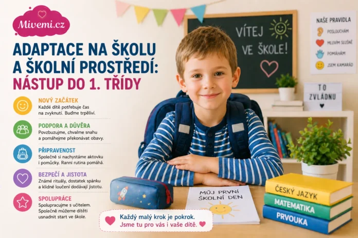 Adaptace dětí na školu - školního prostředí a nástup do první třídy