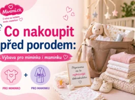 co nakoupit před porodem