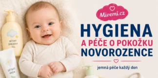 Hygiena a péče o pokožku u novorozence