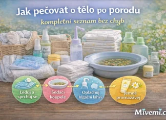 Jak pečovat o tělo po porodu
