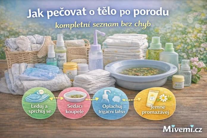 Jak pečovat o tělo po porodu