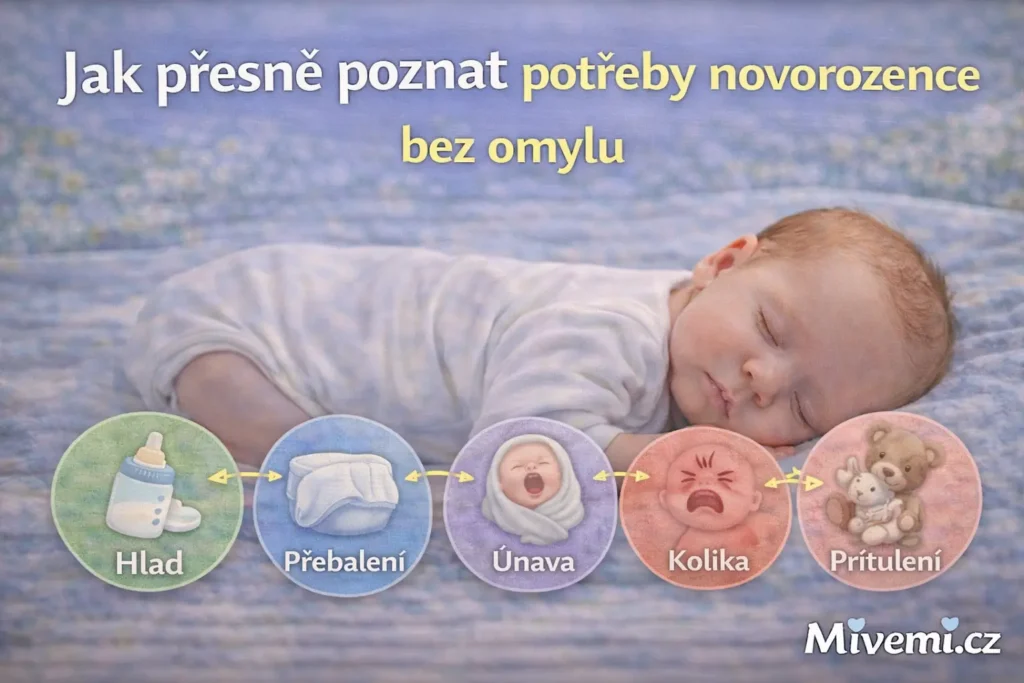 Jak přesně poznat potřeby novorozence