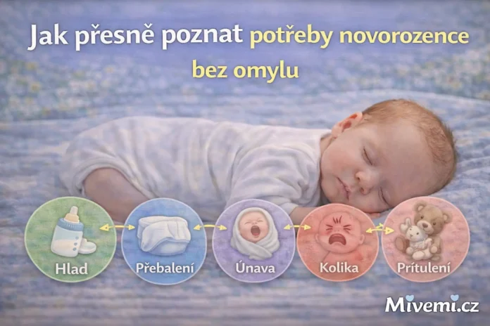 Jak přesně poznat potřeby novorozence