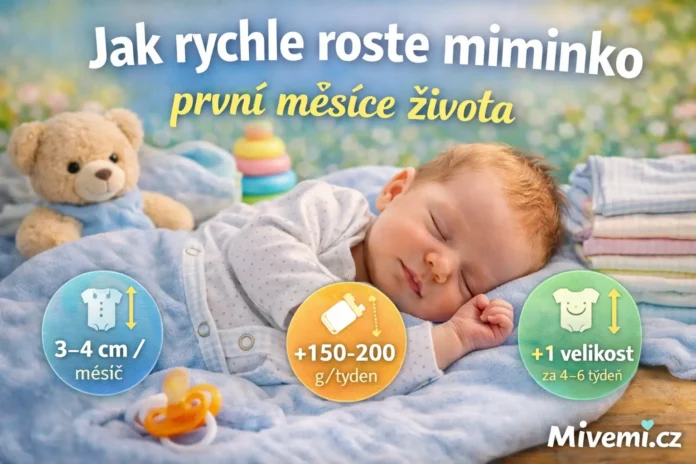 Jak rychle roste miminko