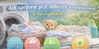 Jak správně prát oblečení pro miminko