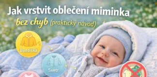 Jak správně vrstvit oblečení pro miminka