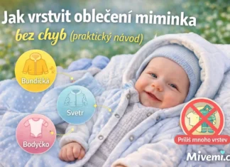 Jak správně vrstvit oblečení pro miminka