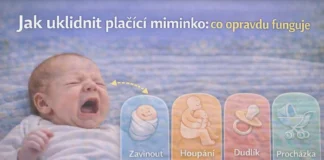Jak uklidnit plačící miminko