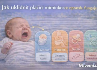Jak uklidnit plačící miminko