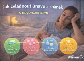 Jak zvládnout únavu a spánek s novorozencem