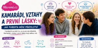 Kamarádské vztahy a první lásky dospívajících