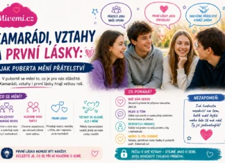 Kamarádské vztahy a první lásky dospívajících