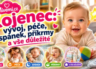 Kojenec - vývoj, péče, spánek a příkrmy