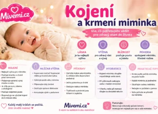 Kojení a krmení miminka