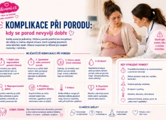 Komplikace při porodu - kdy se porod nevyvíjí dobře