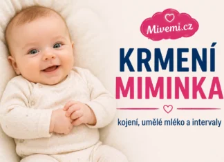 Krmení miminka - kojení, umělé mléko a intervaly