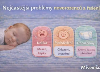 Nejčastější problémy novorozenců a miminek