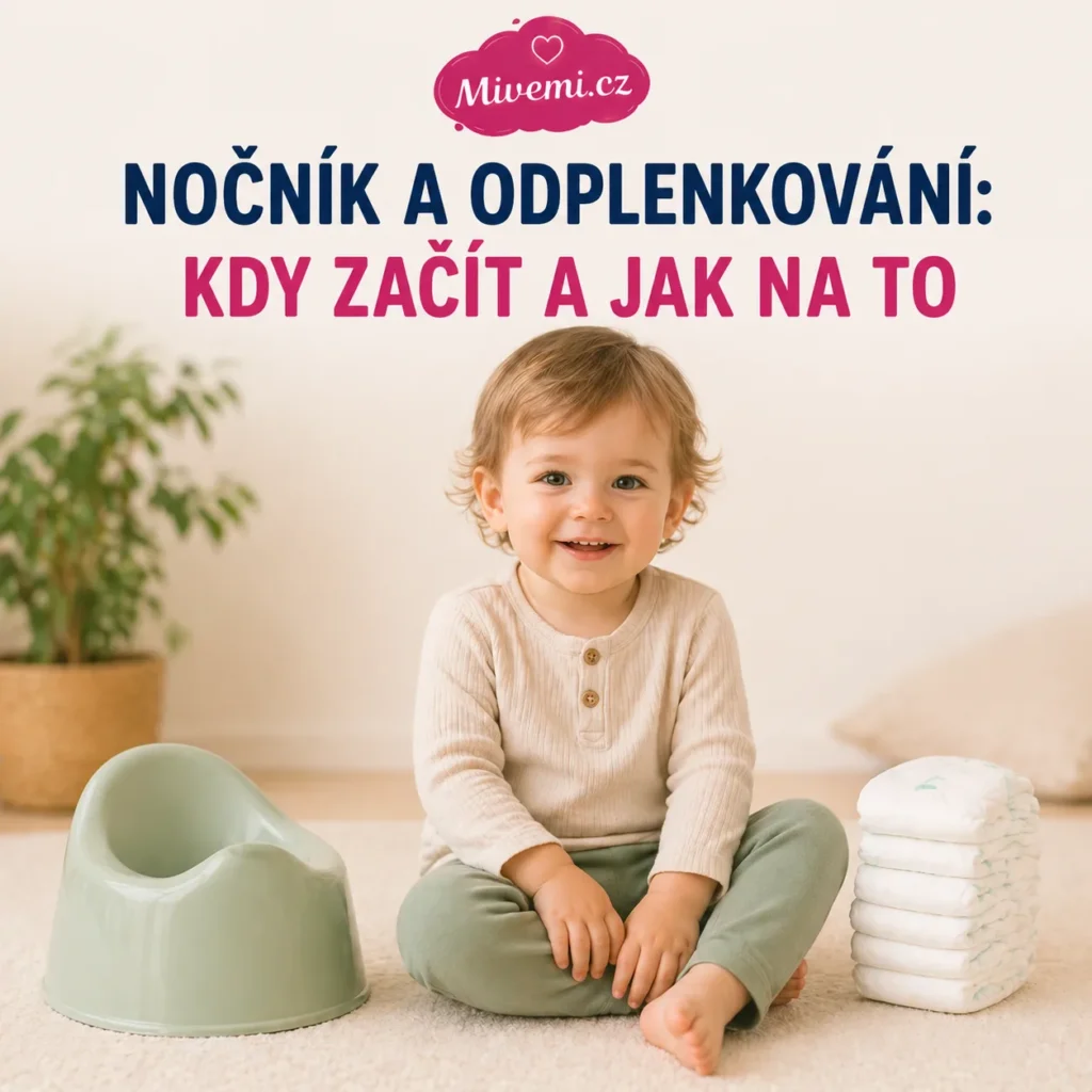 Nočník a odplenkování u dětí - kdy začít a jak na to