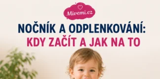 Nočník a odplenkování u dětí - kdy začít a jak na to