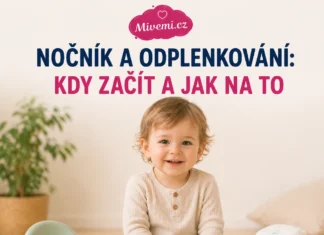Nočník a odplenkování u dětí - kdy začít a jak na to