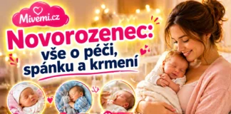 Novorozenec - vše o péči, spánku a krmení