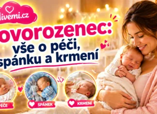 Novorozenec - vše o péči, spánku a krmení