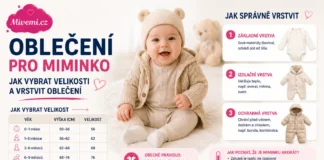 Jak vybrat oblečení pro miminko a vrstvení oblečení