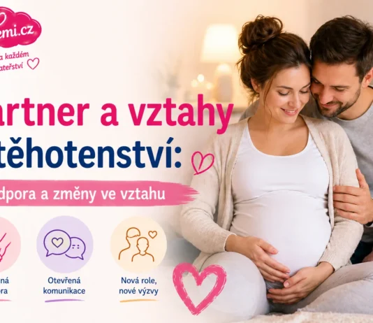 Partner v těhotenství a podpora ve vztahu