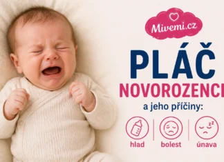 Pláč novorozence a jeho příčiny