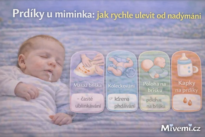 Prdíky u miminka