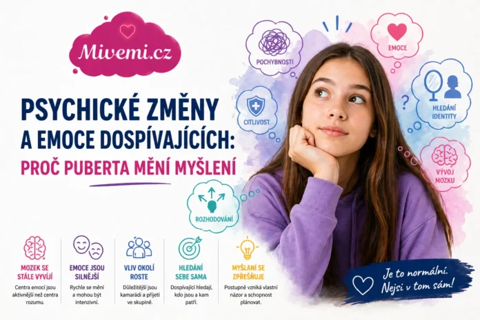 Psychické změny a emoce dospívajících