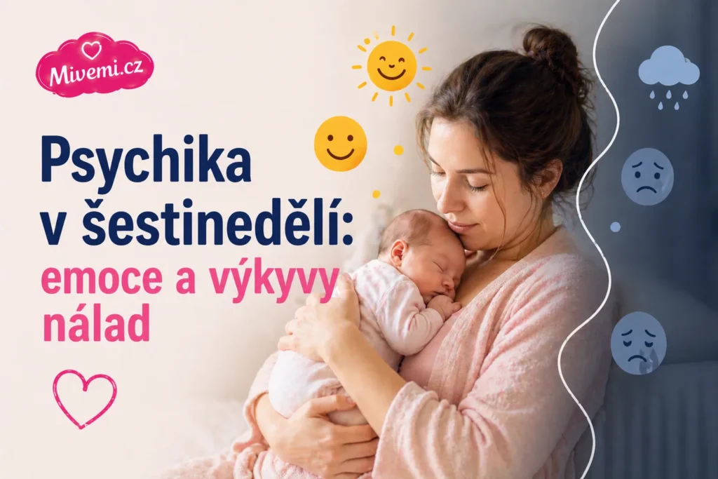 Psychika v šestinedělí, výkyvy nálad a emoce
