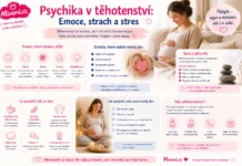 Psychika v těhotenství, emoce, strach a stres