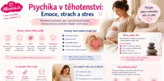 Psychika v těhotenství, emoce, strach a stres