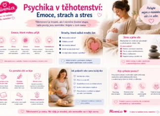 Psychika v těhotenství, emoce, strach a stres