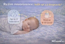 Režim novorozenců kolik miminko sní a vypije