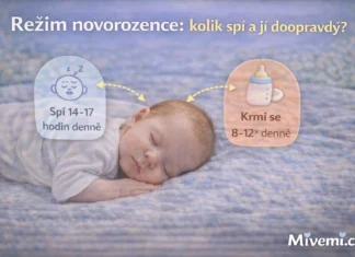 Režim novorozenců kolik miminko sní a vypije