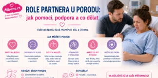 Role partnera u porodu - jak pomoci u porodu a co dělat