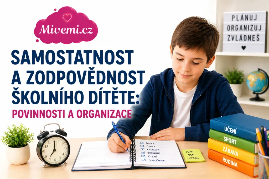 Samostatnost a zodpovědnost školního dítěte