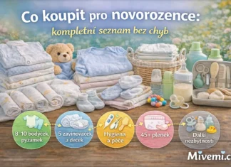 Seznam věcí co koupit pro miminko