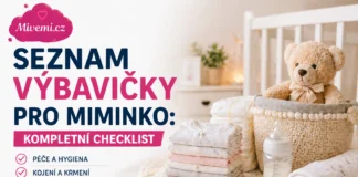 Seznam výbavičky pro miminko - kompletní checklist a seznam