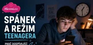 Spánek a režim teenagera a proč ponocují