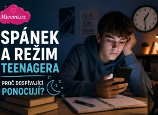 Spánek a režim teenagera a proč ponocují