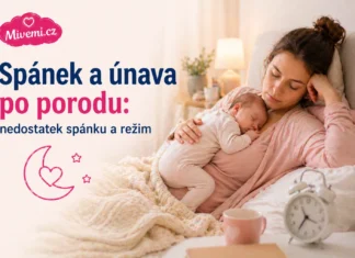 Spánek a únava maminek po porodu