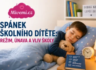 Spánek školního dítěte, režim a únava ze školy