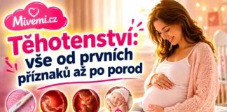 Těhotenství - vše od prvních příznaků až po porod