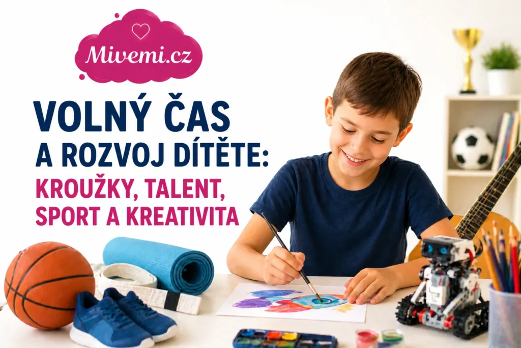 Volný čas dítěte - kroužky, talent a zájmy