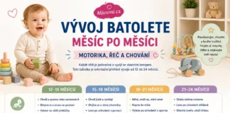 Vývoj batolete měsíc po měsíci