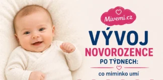 Vývoj novorozence po týdnech